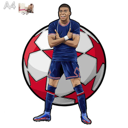 Mbappé | Houten Puzzel