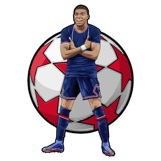 Mbappé | Houten Puzzel