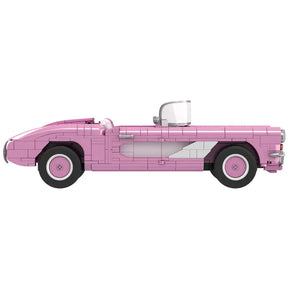 Barbie auto | Bouwsteentjes