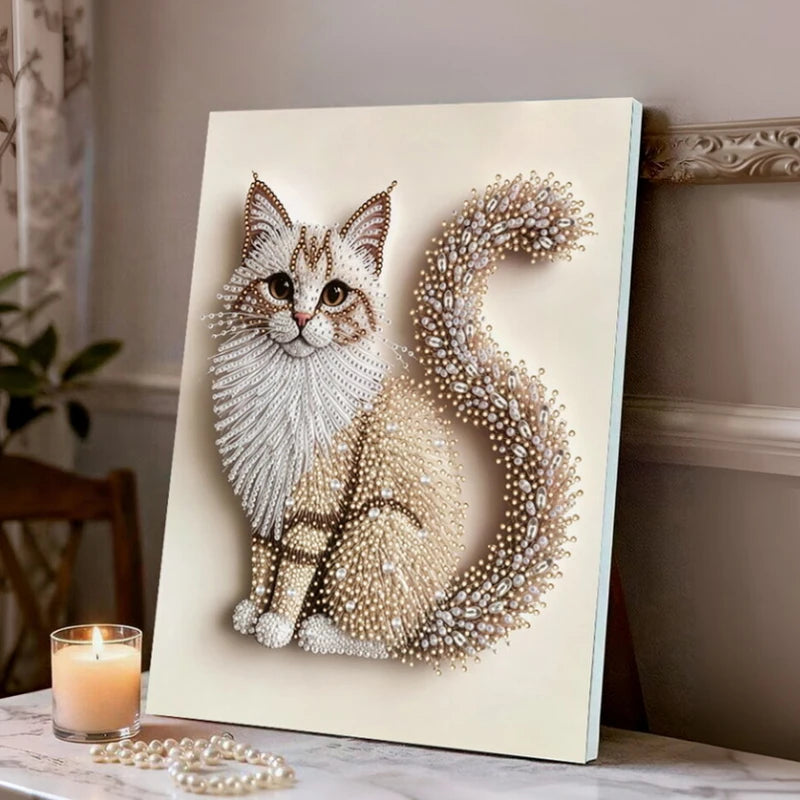 Kat | Premium Parel Diamond Painting