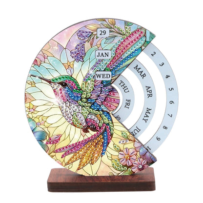 Kleurrijke vogel | Kalender | Diamond painting