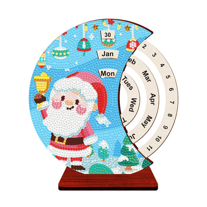 Kerstman met bel | Kalender | Diamond painting