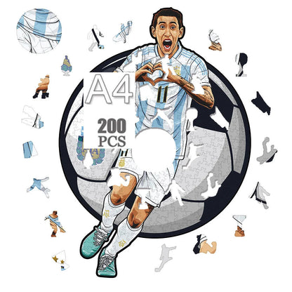 Ángel Di María | Houten Puzzel