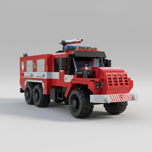 Brandweerauto | Bouwsteentjes