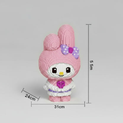 Melody & Kuromi | Bouwsteentjes