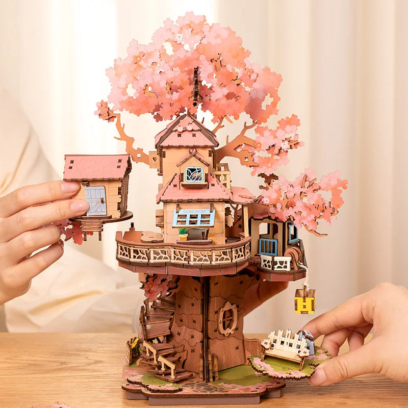 Sakura Boomhut | Houten Bouwpakketten