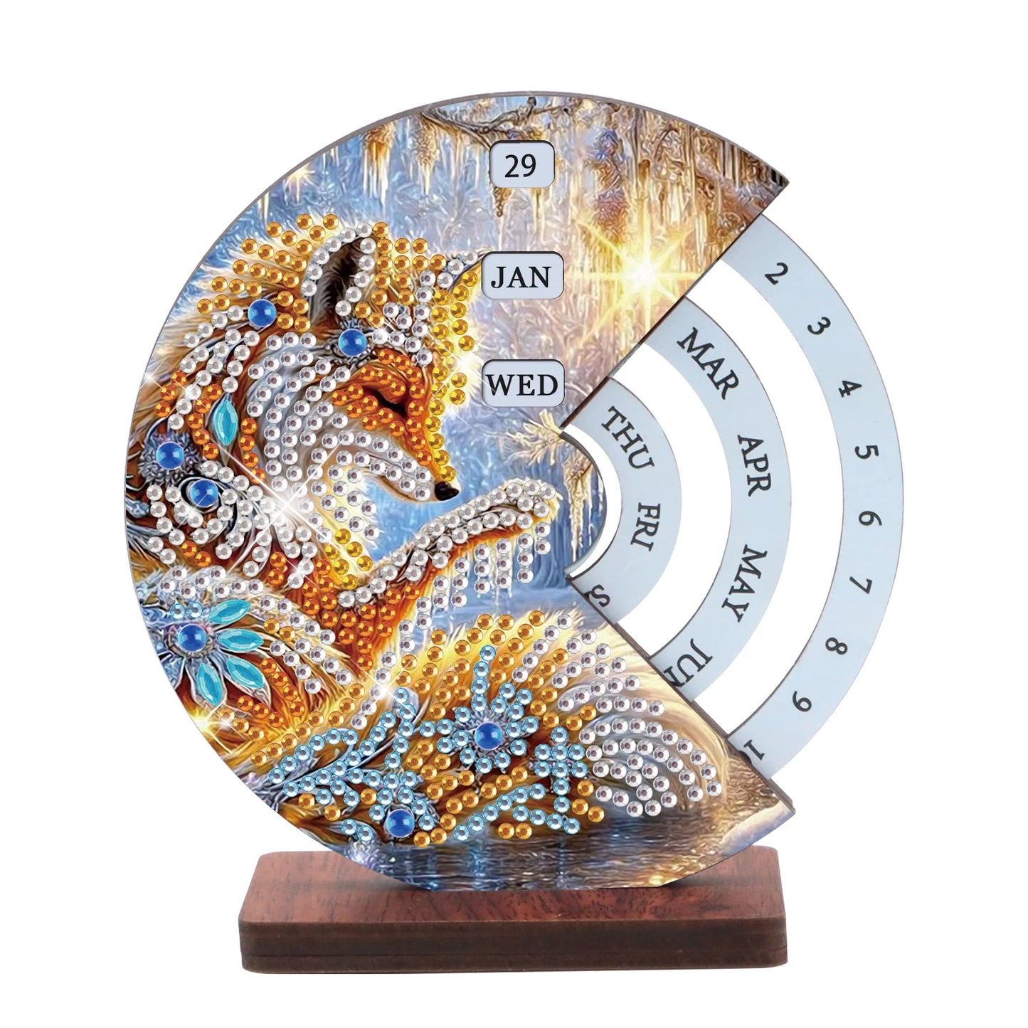 Vos | Kalender | Diamond painting