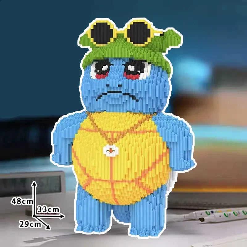 Schildpad met Bril | Bouwsteentjes