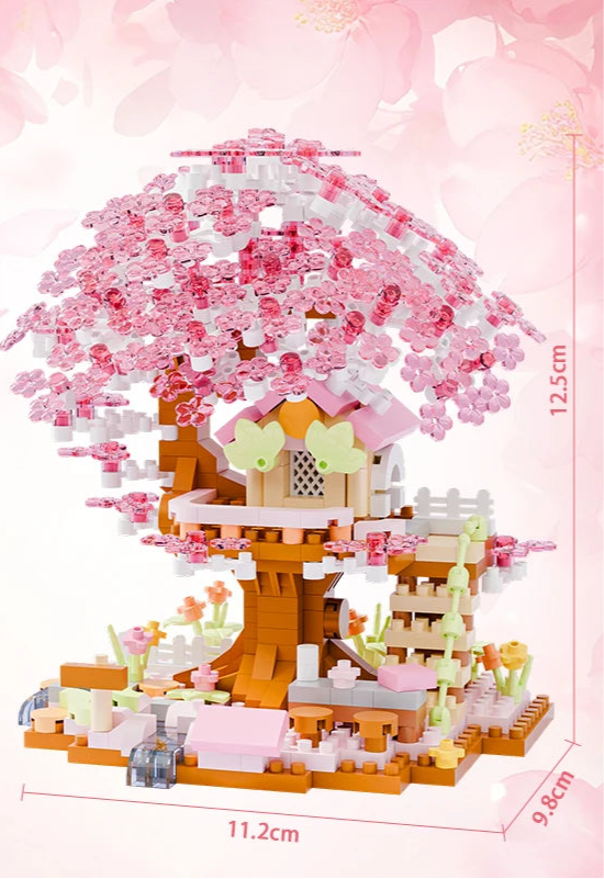 Mini Boomhutten | Bouwsteentjes