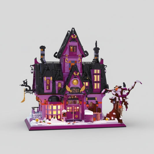 Magisch huis | Bouwsteentjes