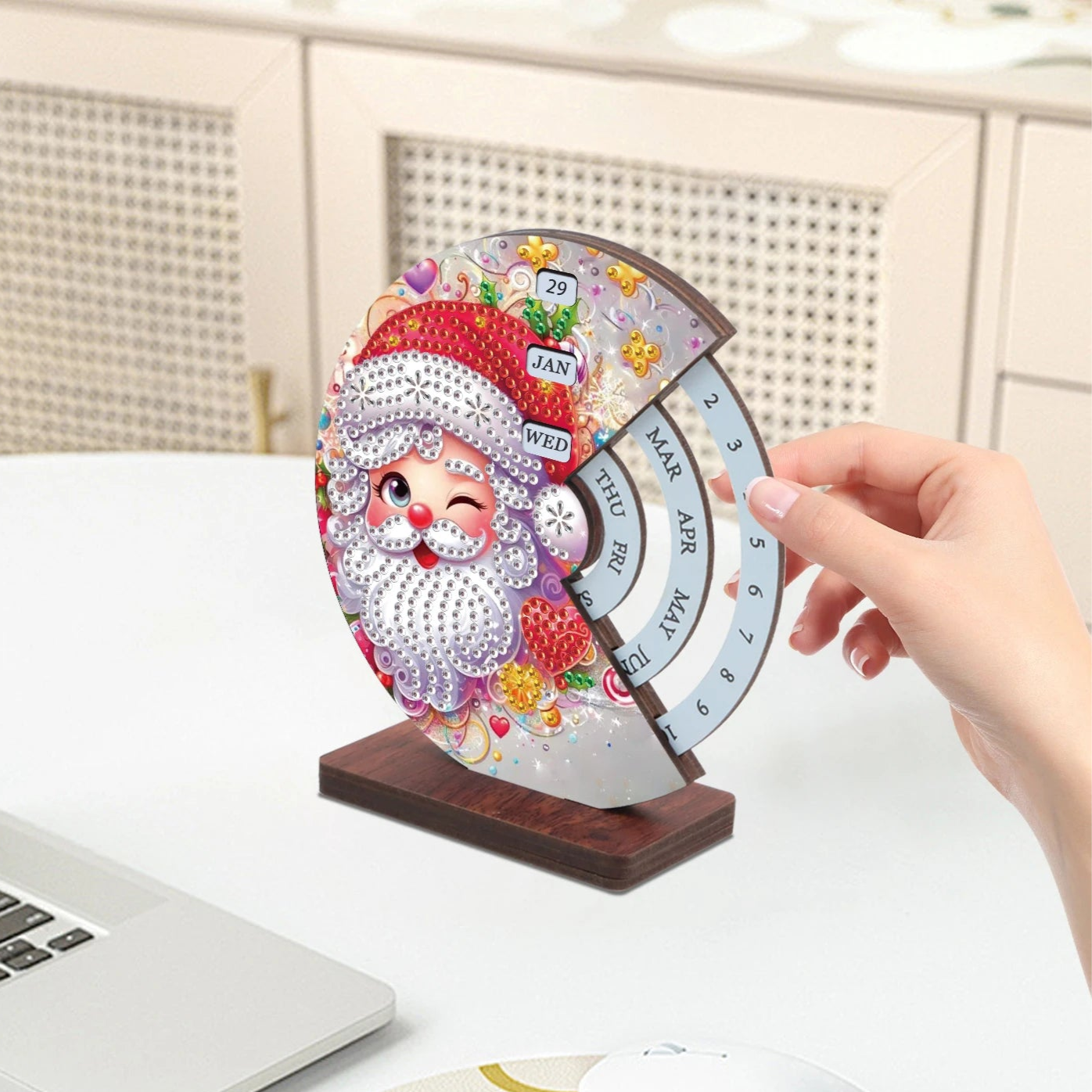 Kerstman | Kalender | Diamond painting