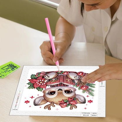 Schattige rendier | Diamond painting
