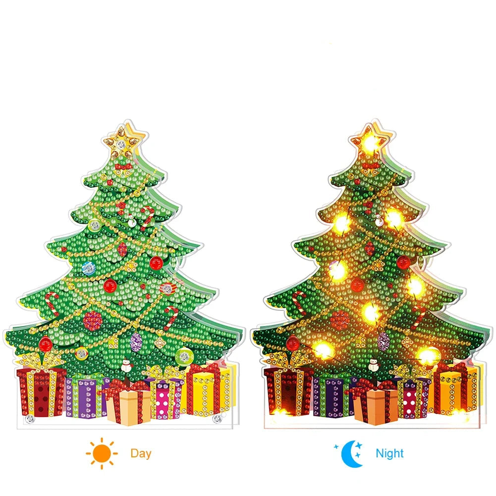 5D kerstboom | Diamond painting