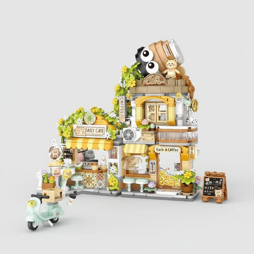 Kleine beer koffiehuis | Bouwsteentjes