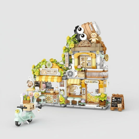 Kleine beer koffiehuis | Bouwsteentjes