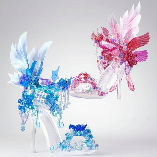 Glazen schoentje | Bouwsteentjes