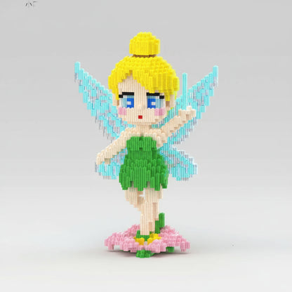 Prinses met vleugels | Bouwsteentjes