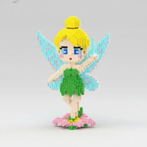 Prinses met vleugels | Bouwsteentjes