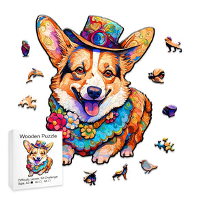 Welsh Corgi  | Houten Puzzel