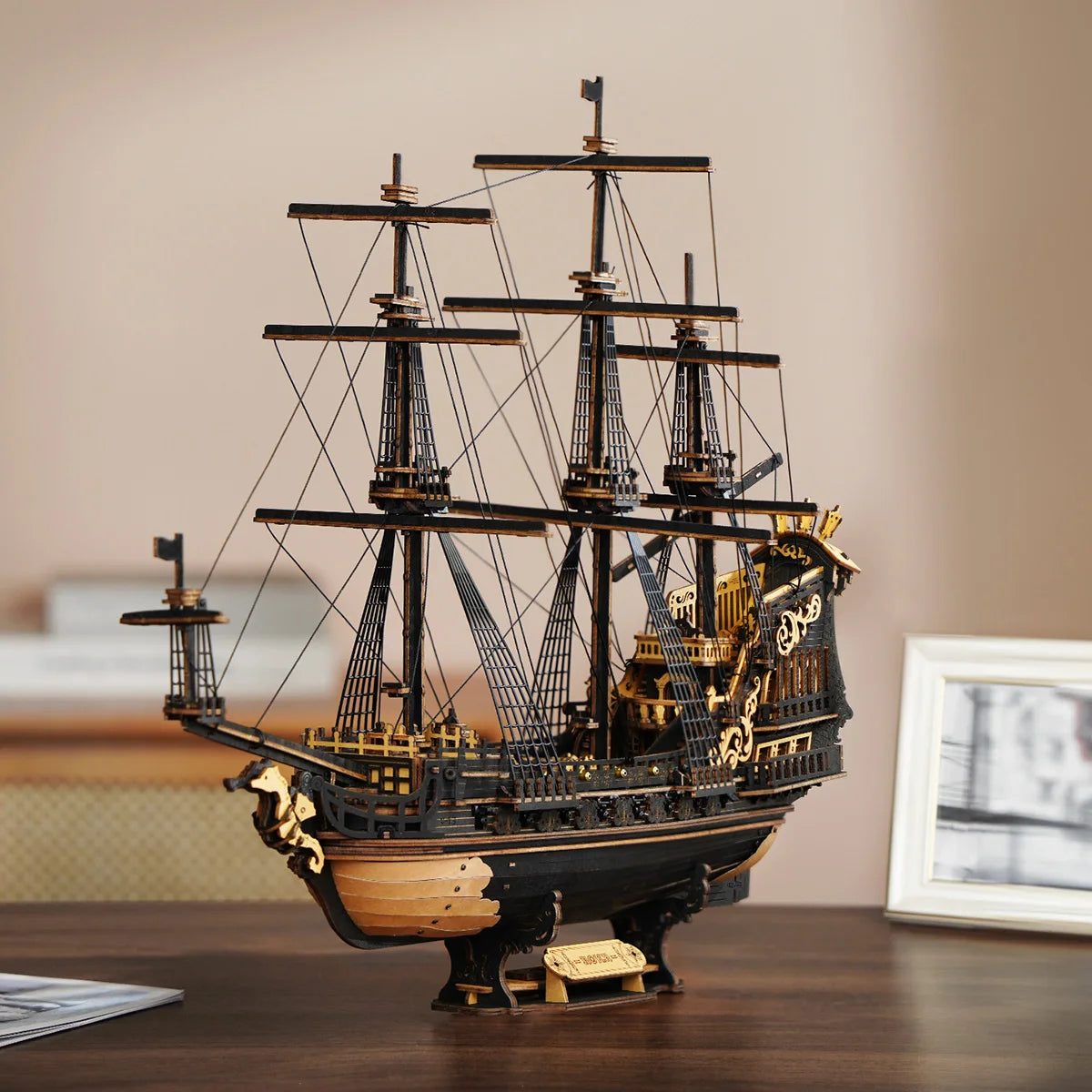 Piratenschip | Houten Bouwpakketten