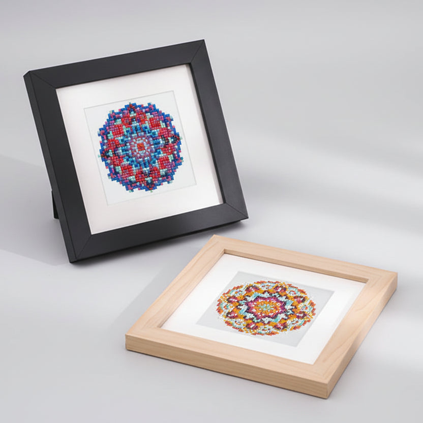 12 Mini Diamond Paintings | Mandala | Diamond Painting