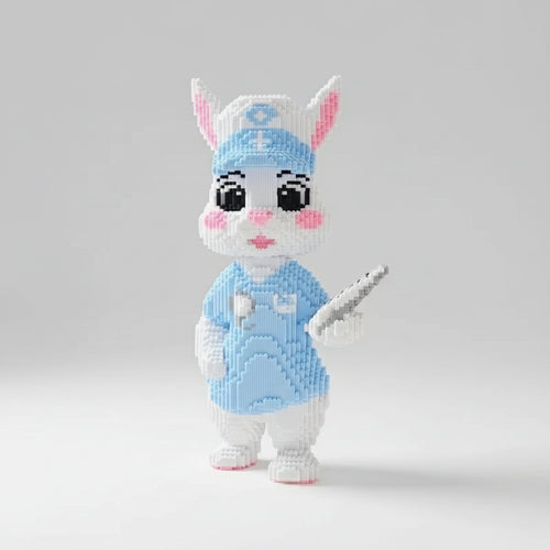 Mega Konijn | Bouwsteentjes