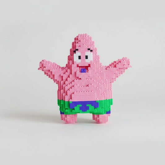 Blije zeester | Bouwsteentjes