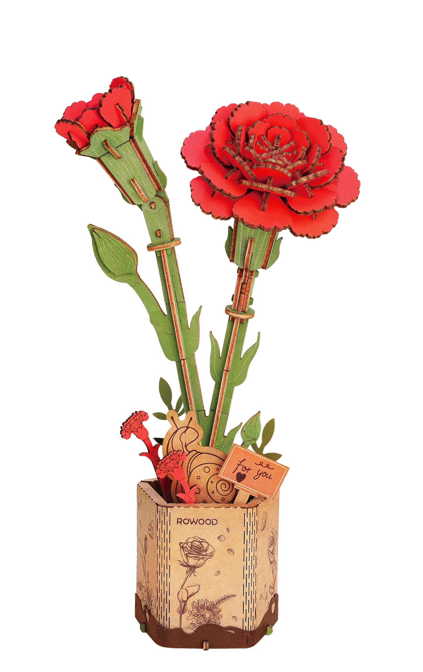 Bloemen | Houten Bouwpakketten