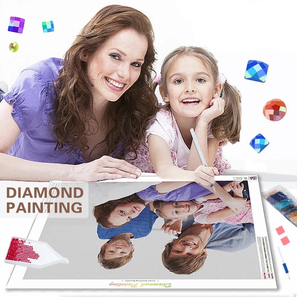 Eigen foto Diamond Painting