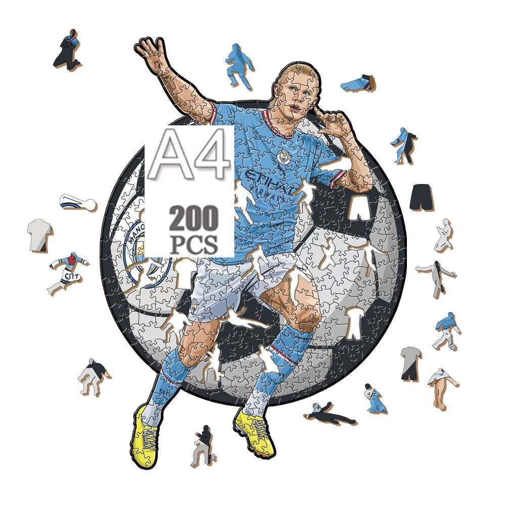 Erling Haaland | Houten Puzzel