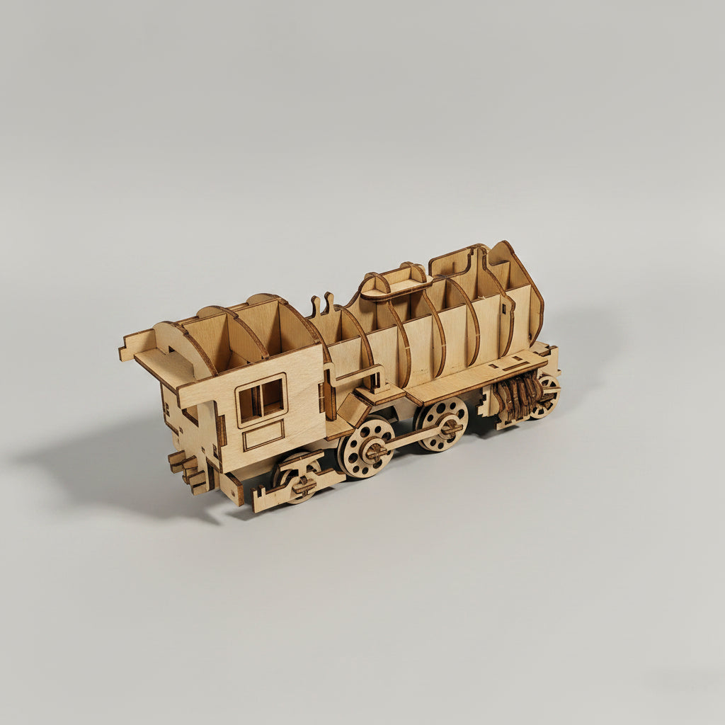 Locomotief | Houten Bouwpakket