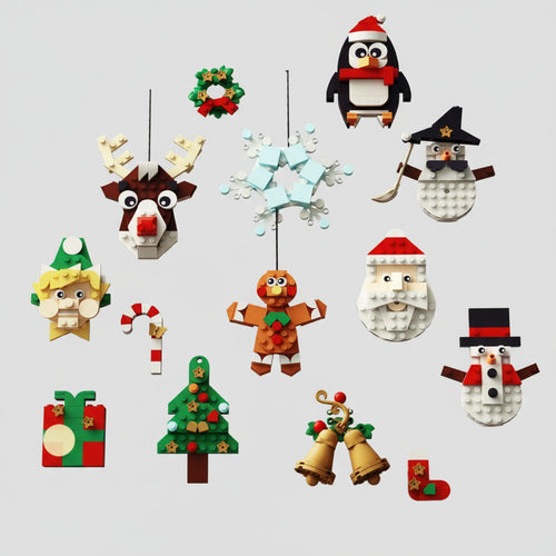 Kerstboom hangers | Bouwsteentjes