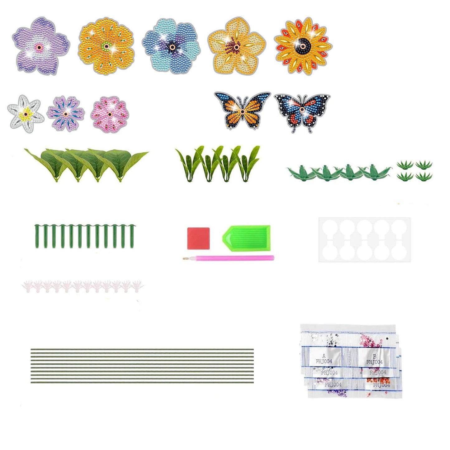 Prachtig bloemen boeket | Diamond painting