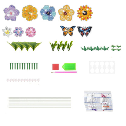 Prachtig bloemen boeket | Diamond painting