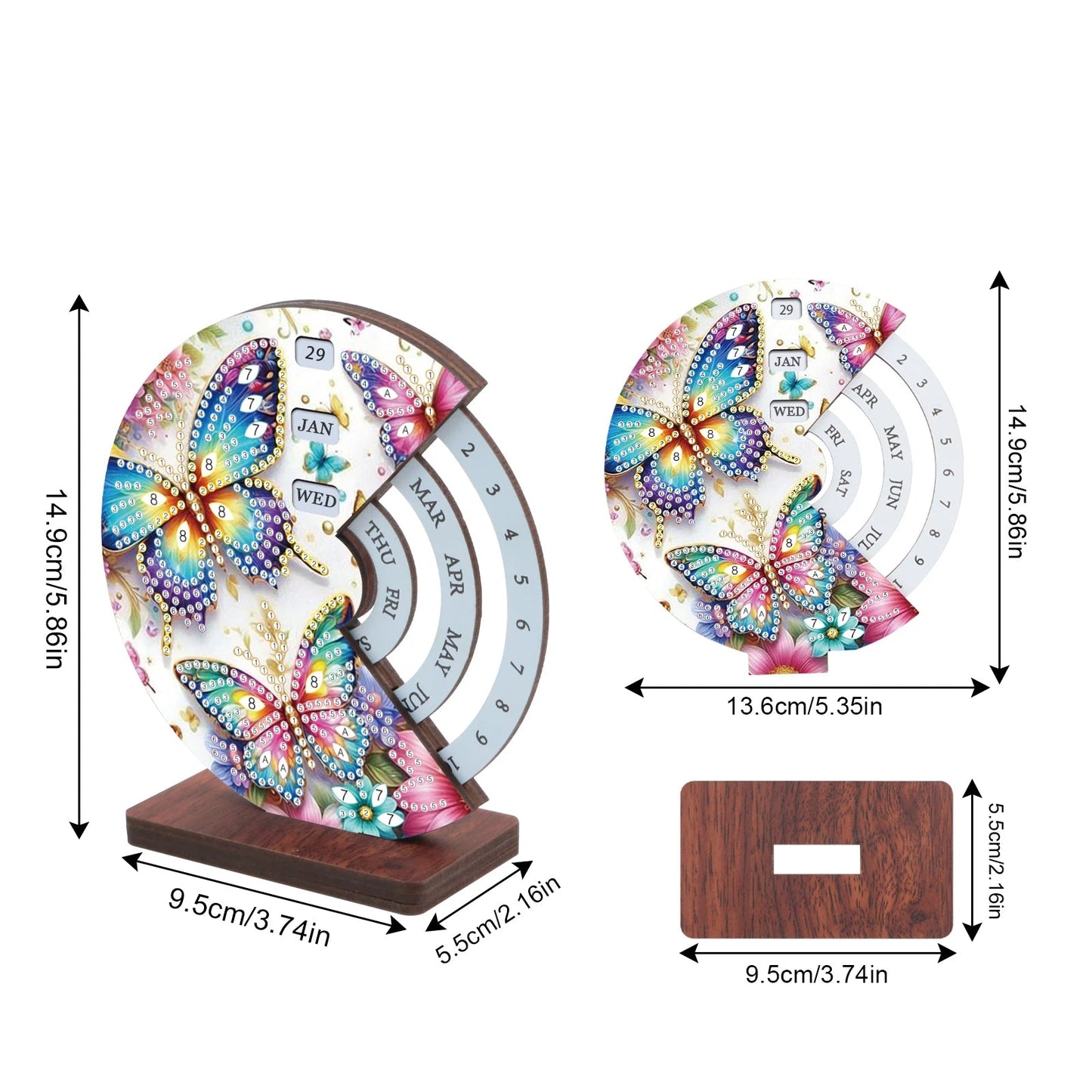 Vlinders | Kalender | Diamond painting