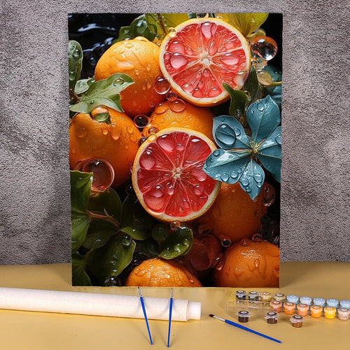 Bloedsinaasappel | Schilderen op Nummer