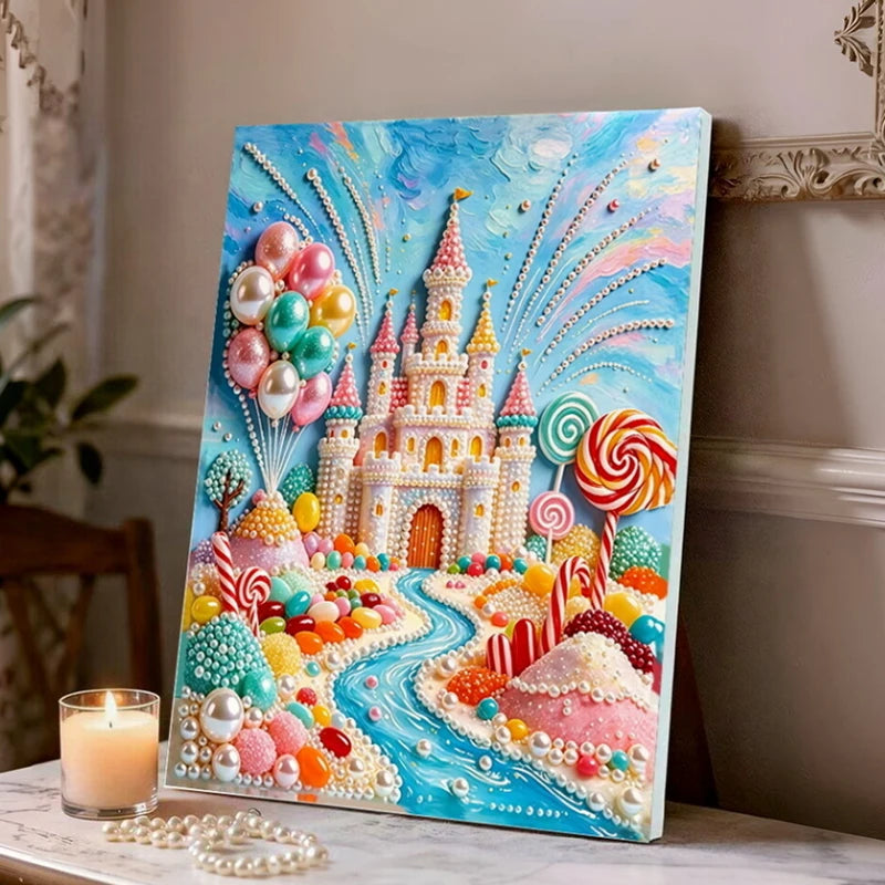Kasteel | Premium Parel Diamond Painting