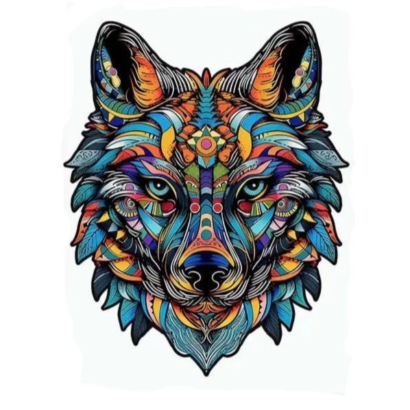 Wolf  | Houten Puzzel