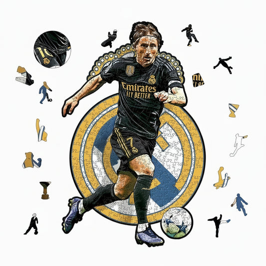 Luka Modrić | Houten Puzzel