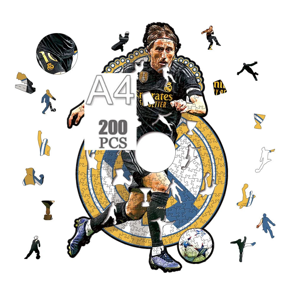 Luka Modrić | Houten Puzzel