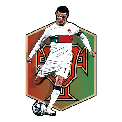 Ronaldo Portugal | Houten Puzzel