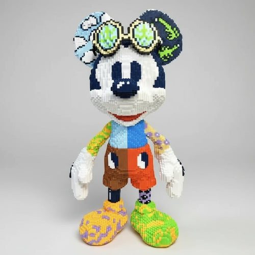 Kleurrijke muis | Bouwsteentjes