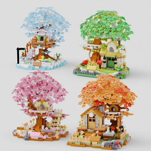 Mini Boomhutten | Bouwsteentjes