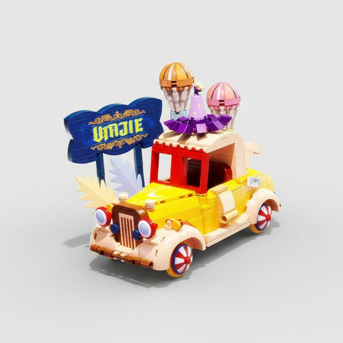 Magische auto | Bouwsteentjes