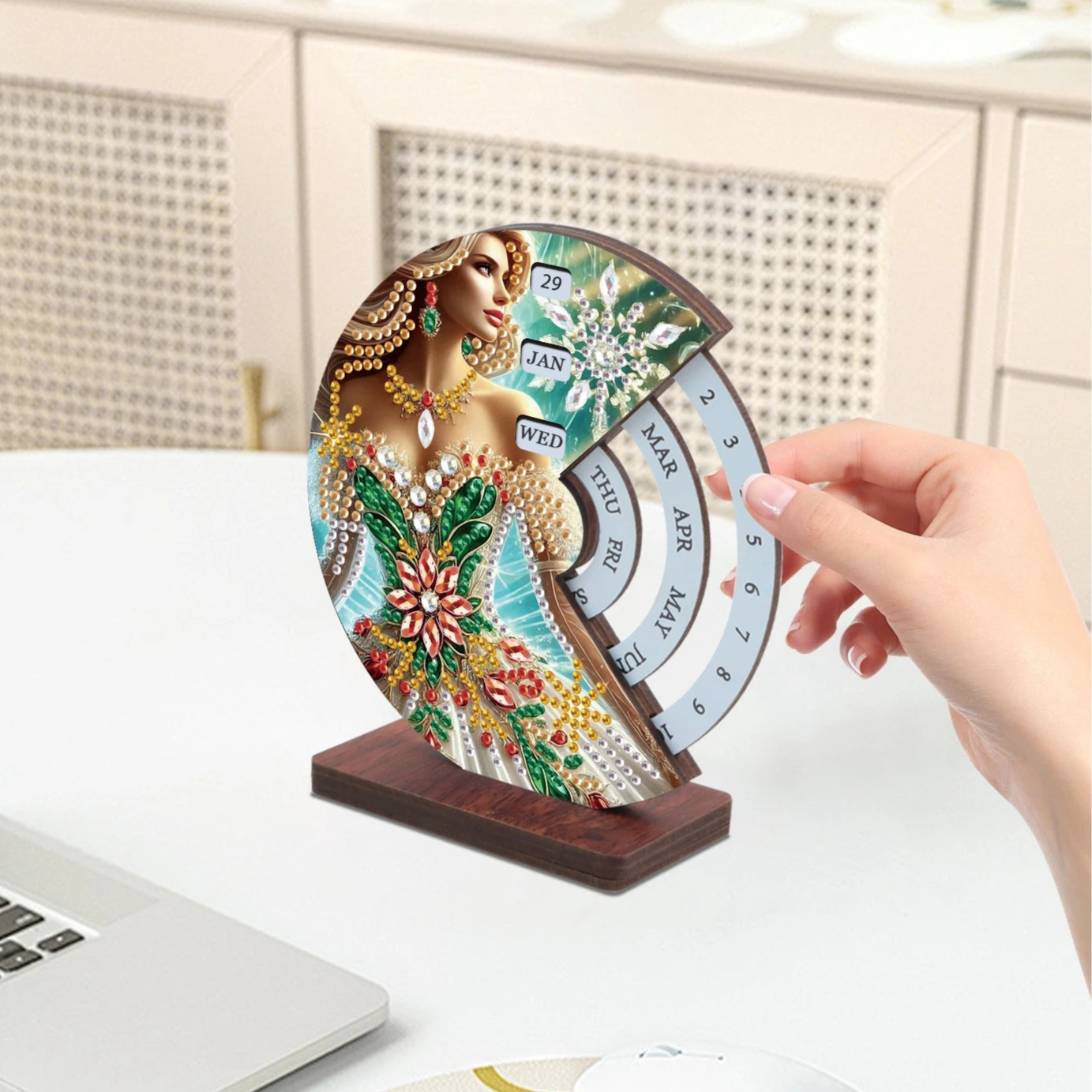 Vrouw | Kalender | Diamond painting