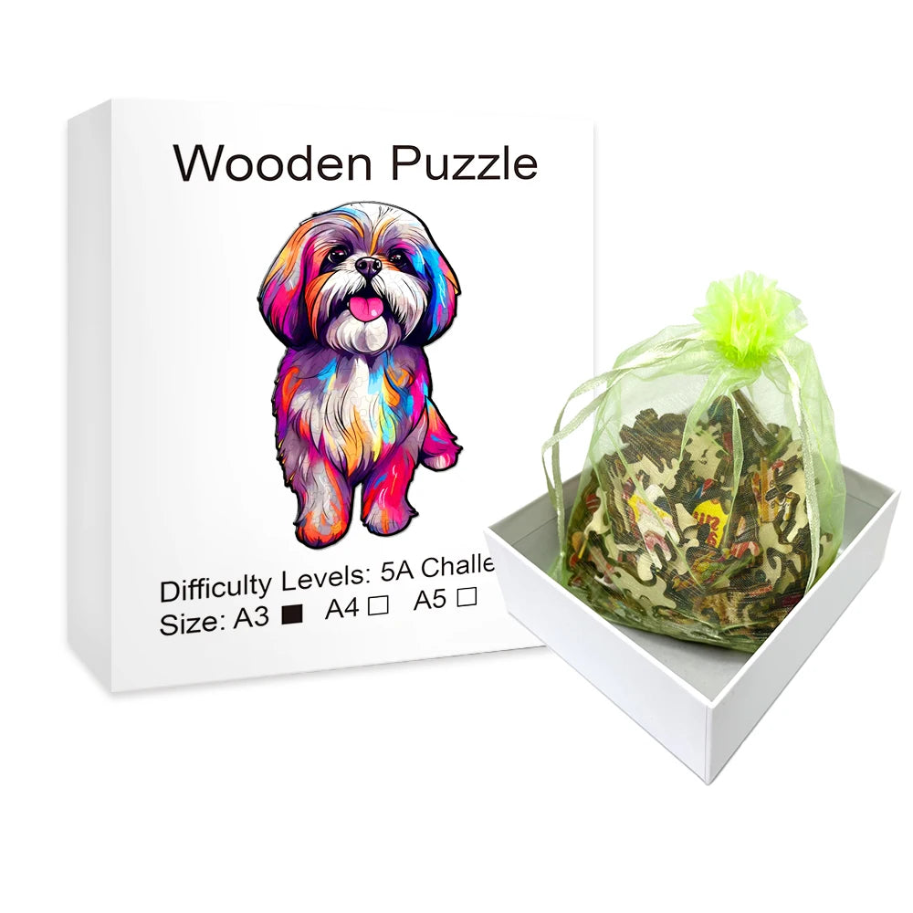 Hondje  | Houten Puzzel