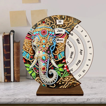 Olifant | Kalender | Diamond painting