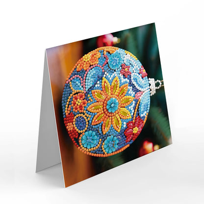 Kerstkaarten  | 12 stuks | Diamond Painting