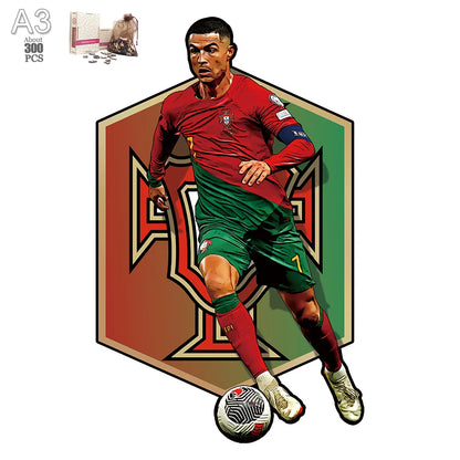 Ronaldo Portugal Logo | Houten Puzzel