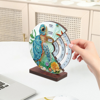 Schildpad | Kalender | Diamond painting